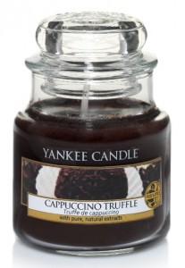 Sviečka v skle malá, YANKEE CANDLE, Cappuccino Truffle