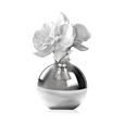 Porcelánový aróma difuzér Chando - strieborný - Fresh Lilly
