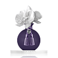 Porcelánový aroma difuzér Chando, fialový - Divoká orchidej