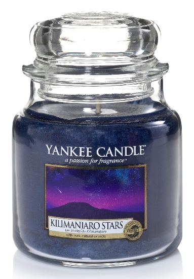 Sviečka v skle stredná, Yankee Candle, Kilimanjaro Stars