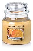 Kerze im Glas mittelgroß, YANKEE CANDLE, Star Anise & Orange